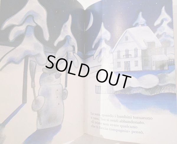 画像2: ヤン・レニツァ Jan Lenica:絵 Sylvia Loretan:著 / TEO L'UOMO DI NEVE (2)