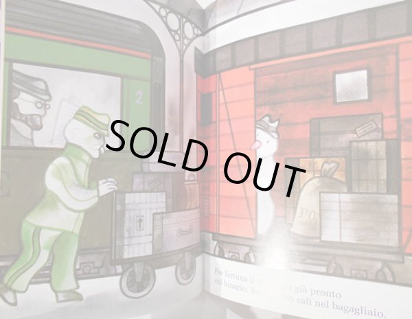 画像5: ヤン・レニツァ Jan Lenica:絵 Sylvia Loretan:著 / TEO L'UOMO DI NEVE (5)