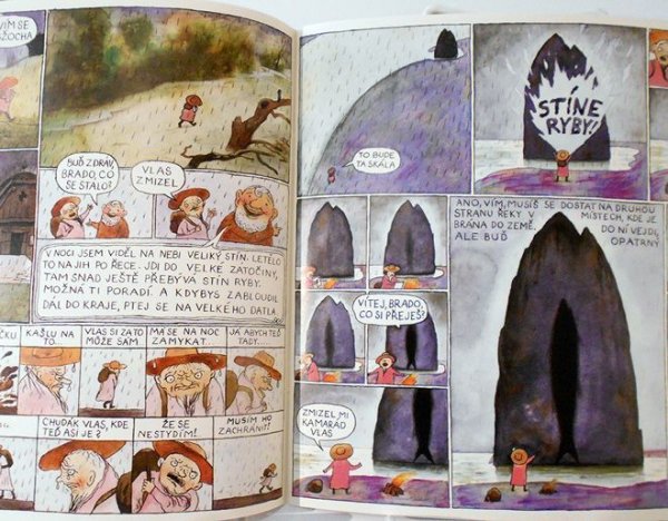 画像2: フランチシェク・スカーラ Frantisek Skala / Velke Putovani Vlase A Brady <チェコ絵本> (2)