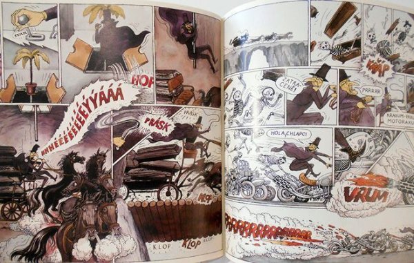 画像4: フランチシェク・スカーラ Frantisek Skala / Velke Putovani Vlase A Brady <チェコ絵本> (4)