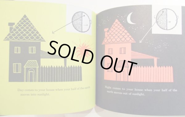 画像4: ヘレン・ボートン Helen Broten:絵 Franklyn M. Branley:著 / what makes day and night (4)