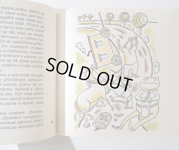 画像4: ヨゼフ・チャペック Josef Capek：絵　ケネス・グレアム Kenneth Grahame：著 / Zabakova dobrodruzstvi (4)