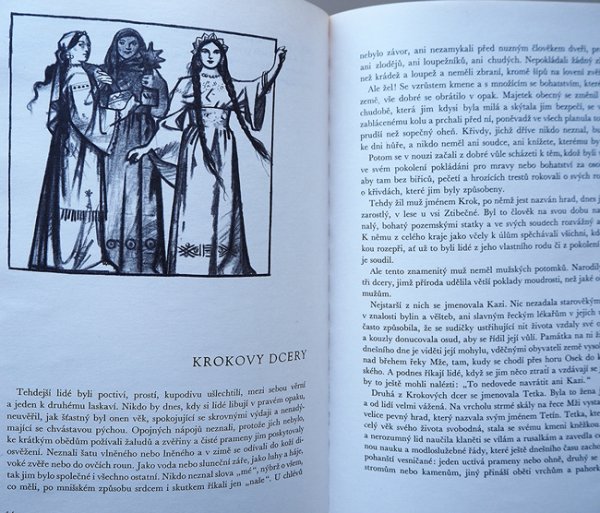 画像5: Adolf Zabransky:絵 Ivan Olbracht:著 / Ze Starych Letopisu ＜チェコ絵本＞ (5)