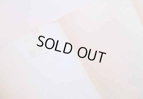 ダストカバー裏面に破れの補正痕があります。