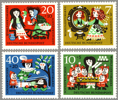 428 未使用 海外切手 ドイツ イラスト切手 - 使用済切手/官製はがき