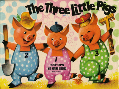 The Three Little Pigs 三匹の子ぶた ポップアップ絵本のフィネサ ブックス